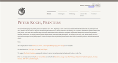 Desktop Screenshot of peterkochprinters.com